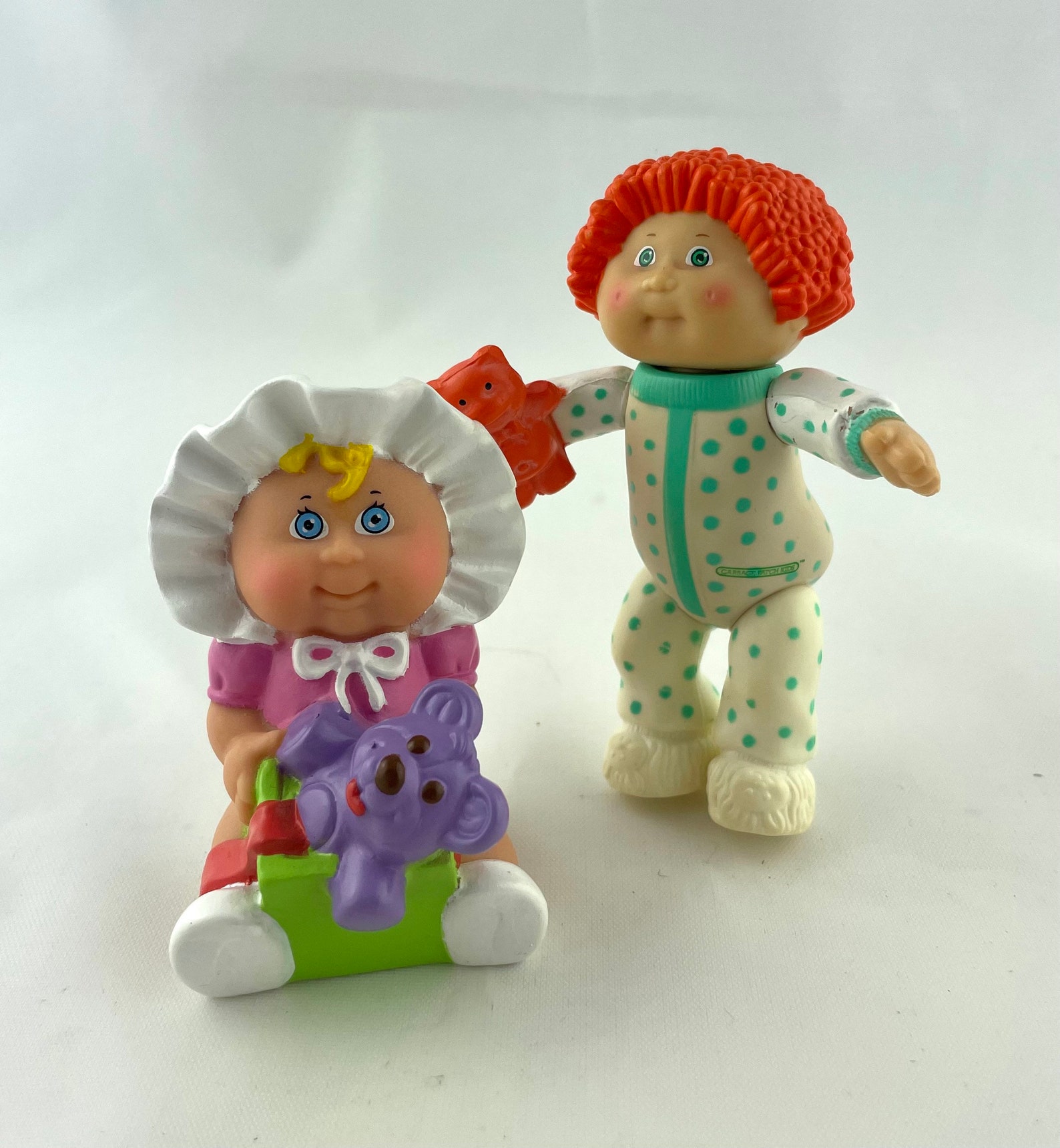 Vintage Cabbage Patch Mini Figures PVC Figurines | Etsy