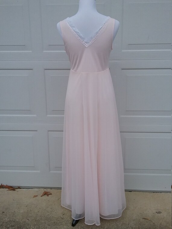 Vintage Pink Negligee, Boudoir Lingerie, Honeymoo… - image 4