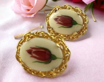 Wikay Ewige Rose Box, Ewige Rose Geschenk Für Frauen, Handgefertigte Konservierte Rosen Schmuck