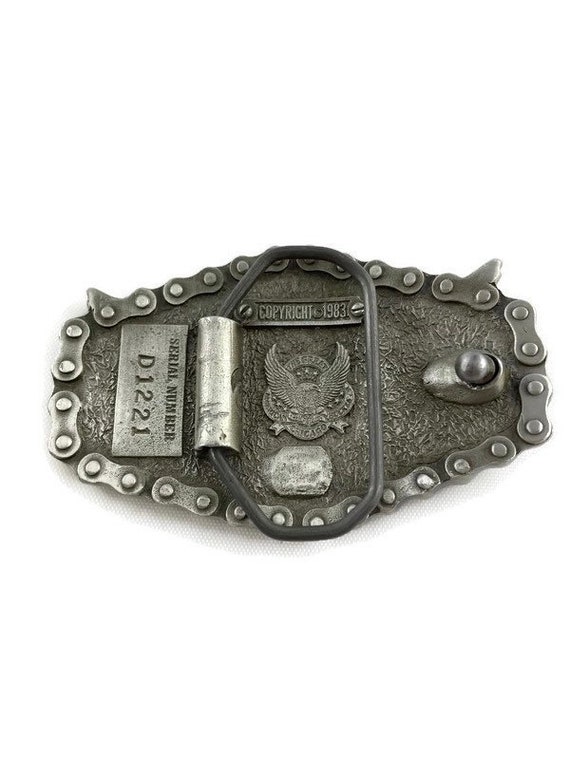 Vintage Great American Chicago Buckle, Bald Eagle… - image 2