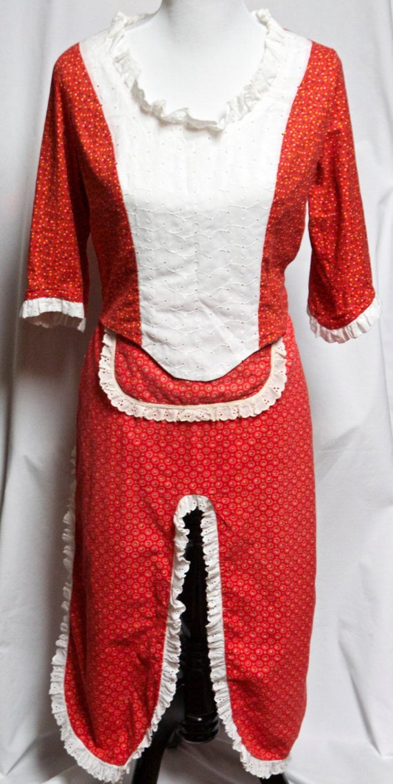 Women Vintage Womens Prairie Costume - image 1