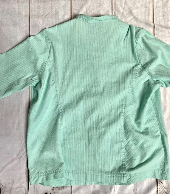 Vintage Womens Denim Company Green Cotton Blend B… - image 8