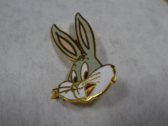 Eight Vintage Bugs Bunny Brooch Hat Pins Lot of 8… - image 1