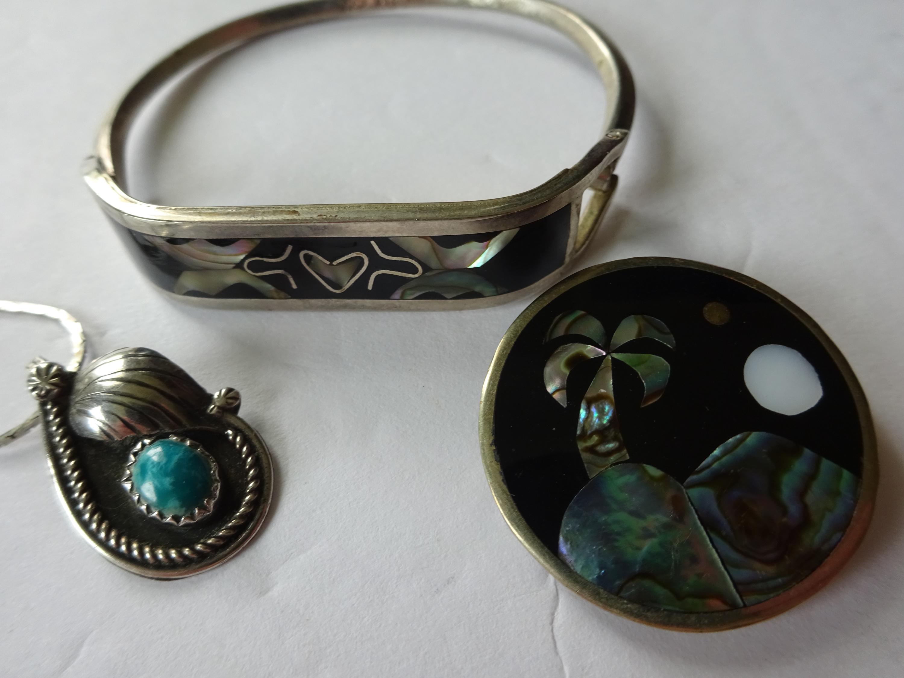 vintage mexico silver ジグザグブローチ ヴィンテージシルバー830ブローチ鳥と緑の石