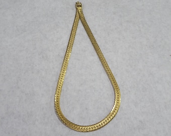 Vintage Monet Gold Choker Necklace