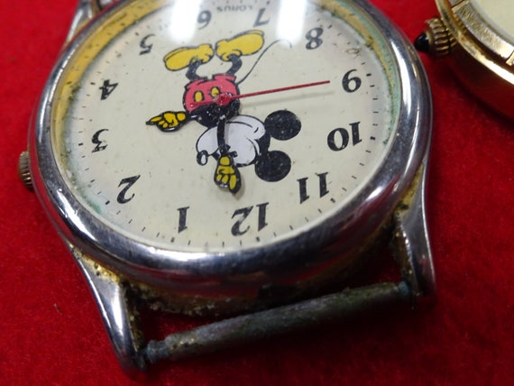 Two Disney Lorus Quartz Mickey Mouse Wristwatch P… - image 4