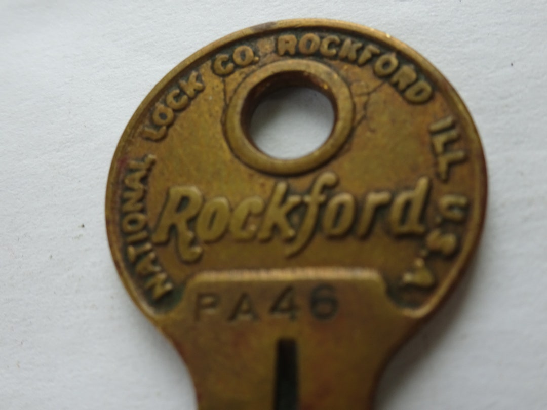 Vintage Chicago Lock Key Plus Rockford Terryville Norwalk Etsy
