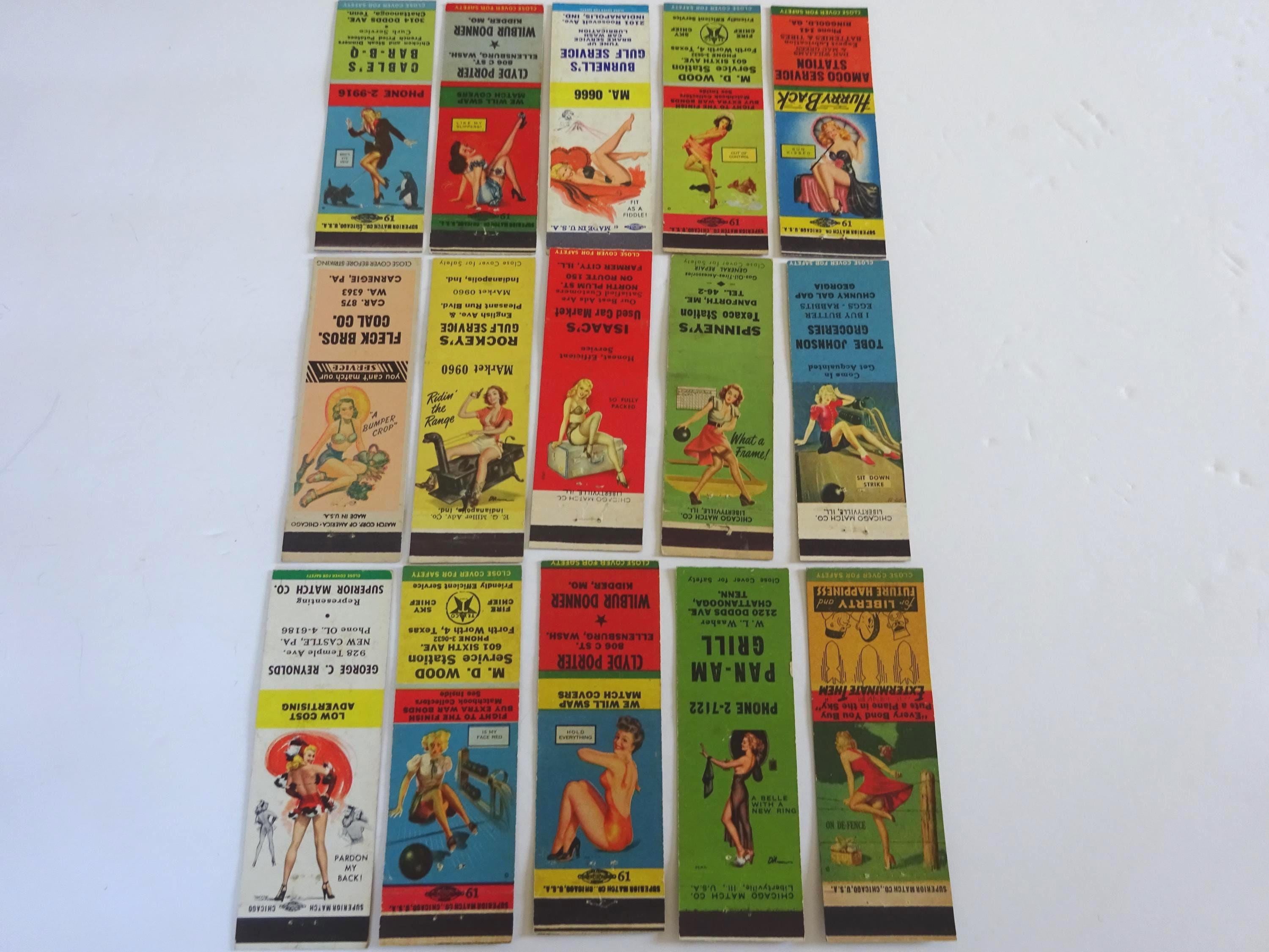 コレクション Vintage Oil Gas Advertising Matchbooks Gas Oil Matchbook - Etsy