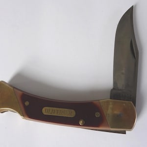 Vintage Schrade Old Timer 7-OT Single Blade hunting Pocketknife