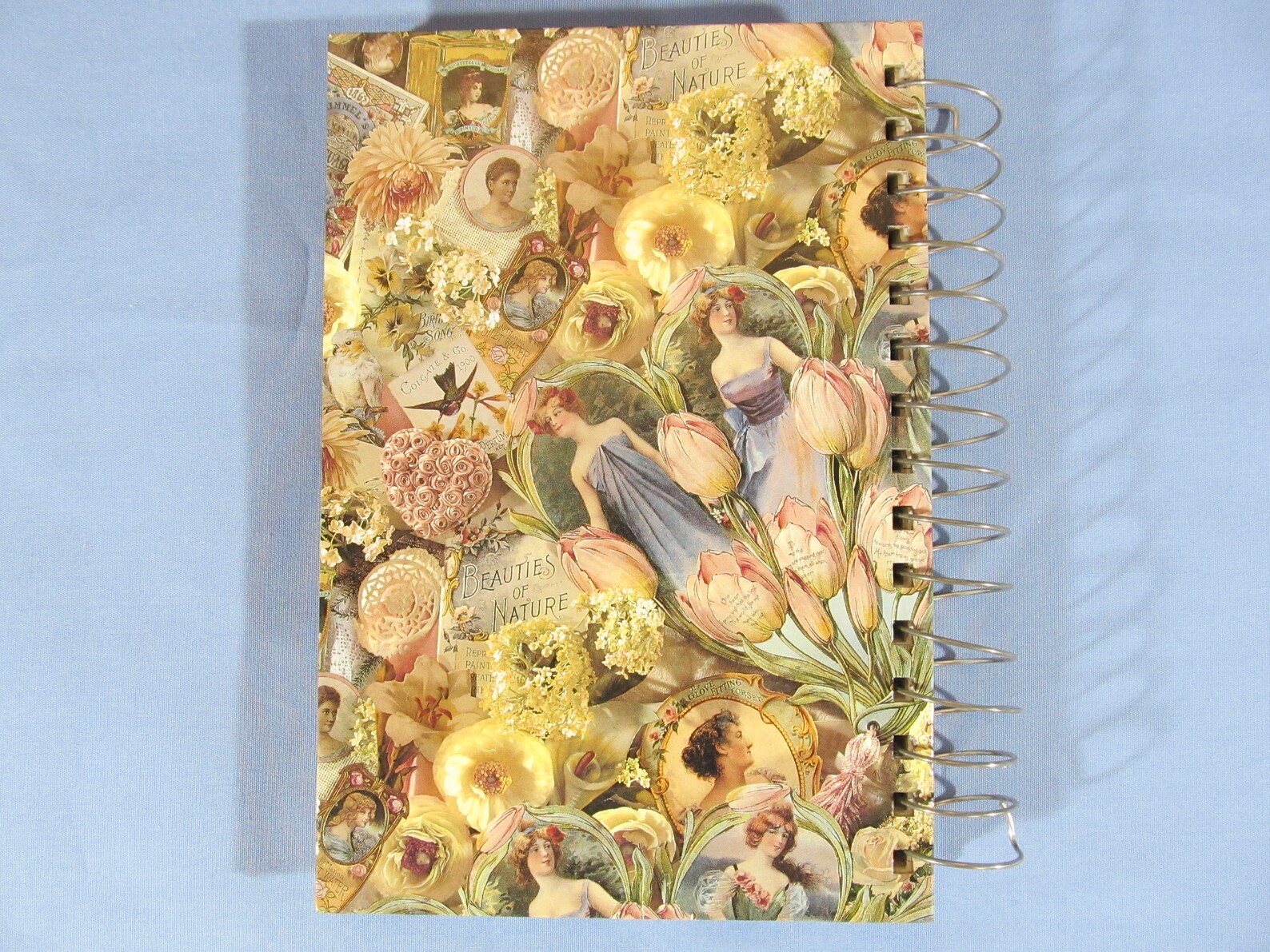 Victorian Style Hardcover Spiral Address Book with Tab Etsy