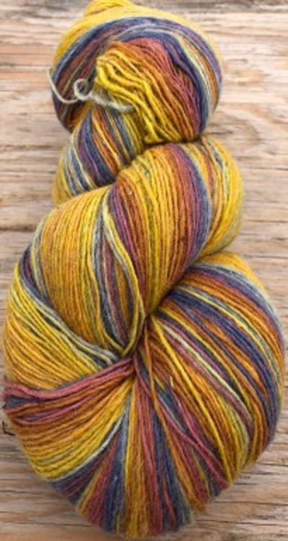 100 Wool Yarn Organic Wool 1ply 3.5 oz. 600 yards Etsy