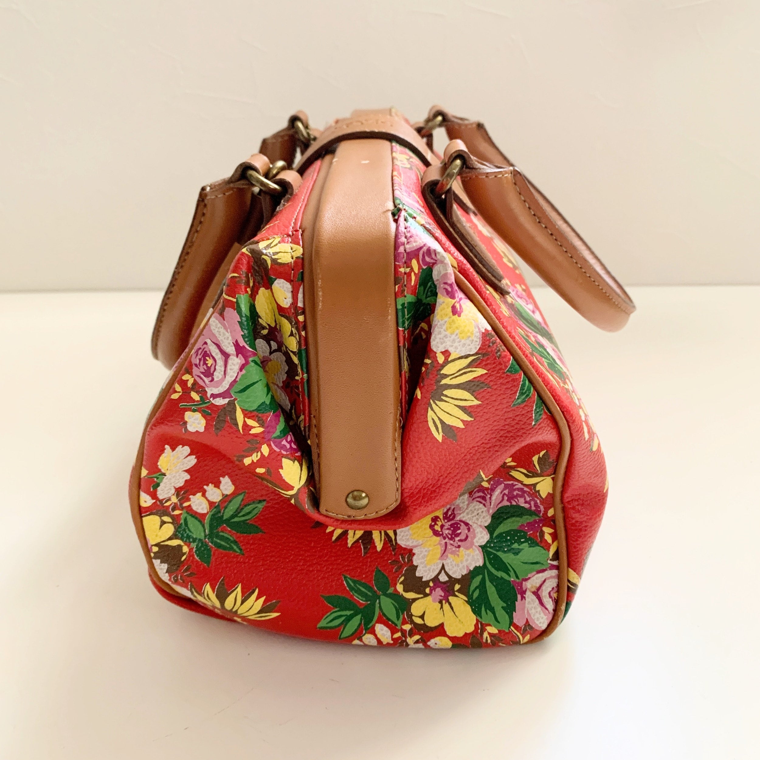 KENZO Paris Vintage Floral Mini Boston Doctor Bag - Etsy