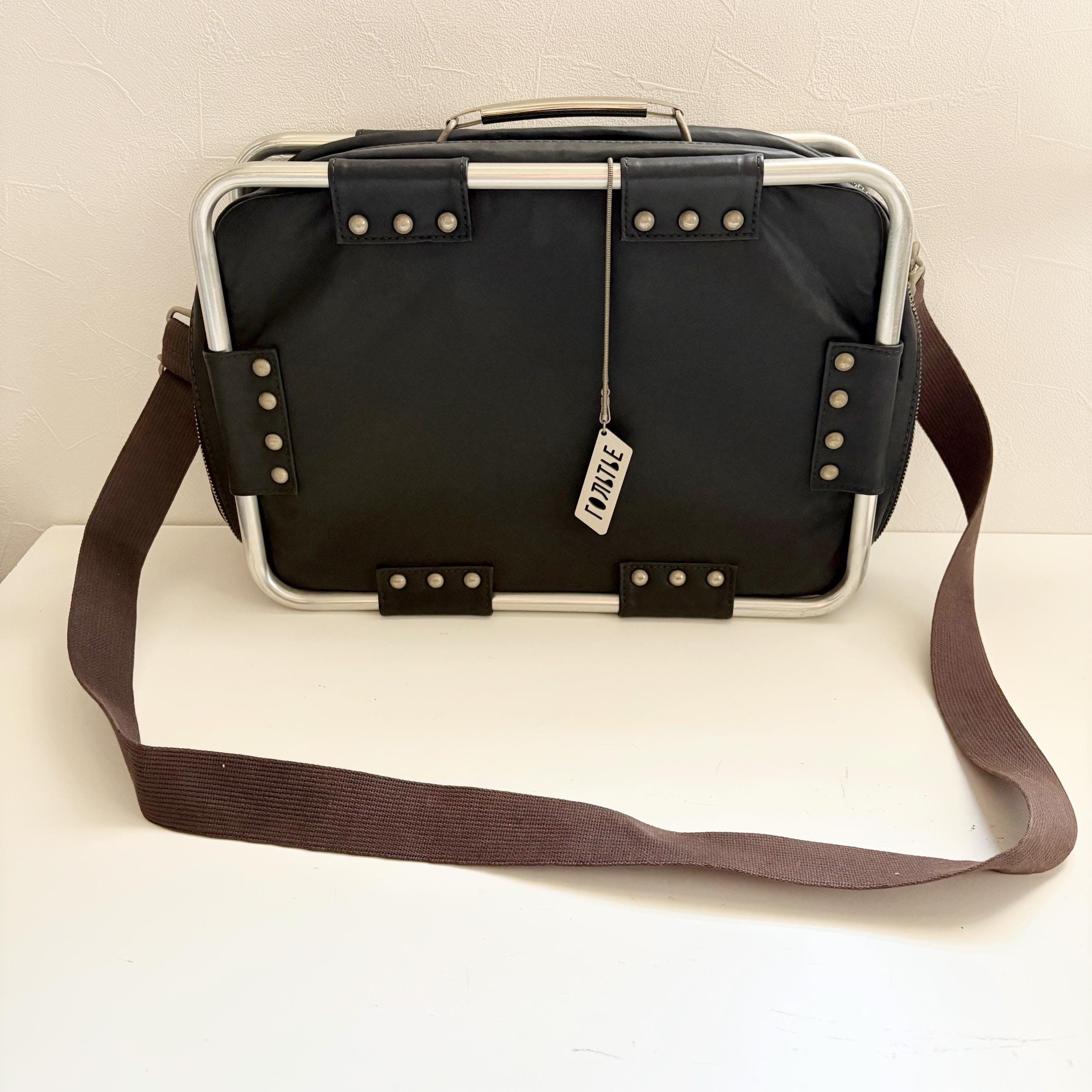 バッグ JEAN PAUL GAULTIER PIPE FRAME BAG Jean Paul GAULTIER 90's Vintage Metal Pipe Frame Shoulder Handbag