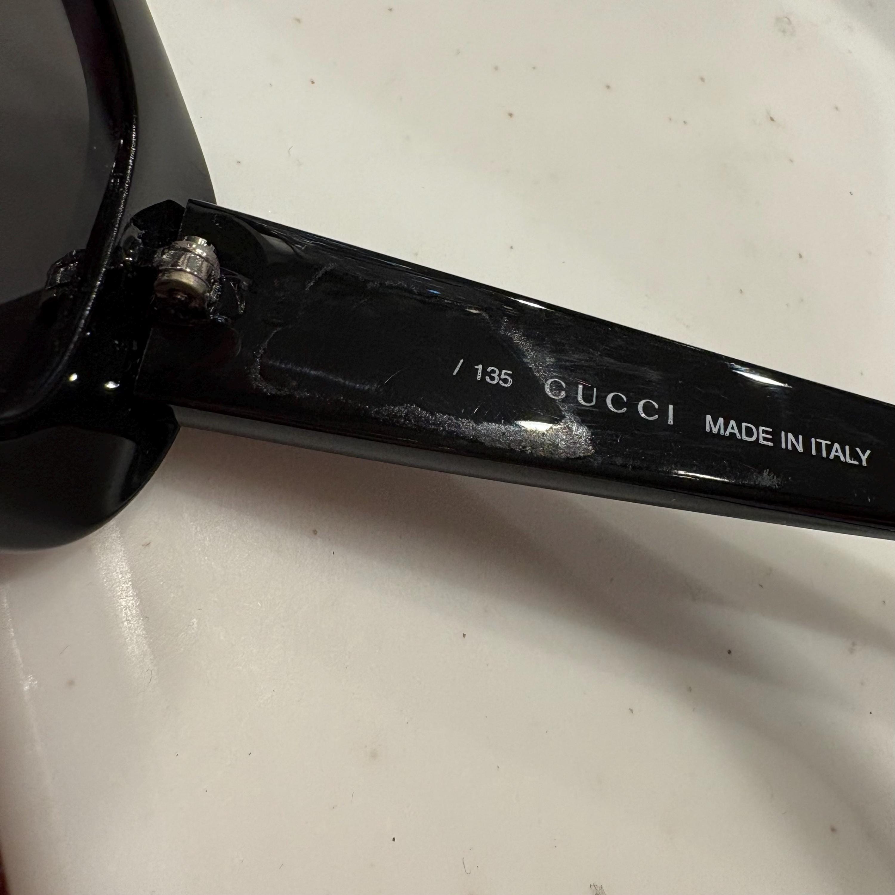 Gucci Vintage G Logo Sunglasses Eyewear - Etsy