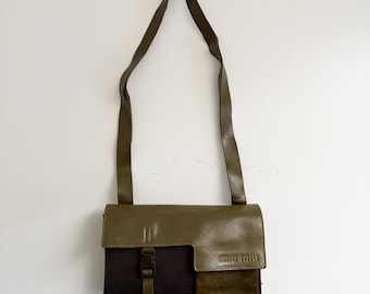 Miu Miu Archive FW 1999 vintage docking shoulder bag crossbody bag