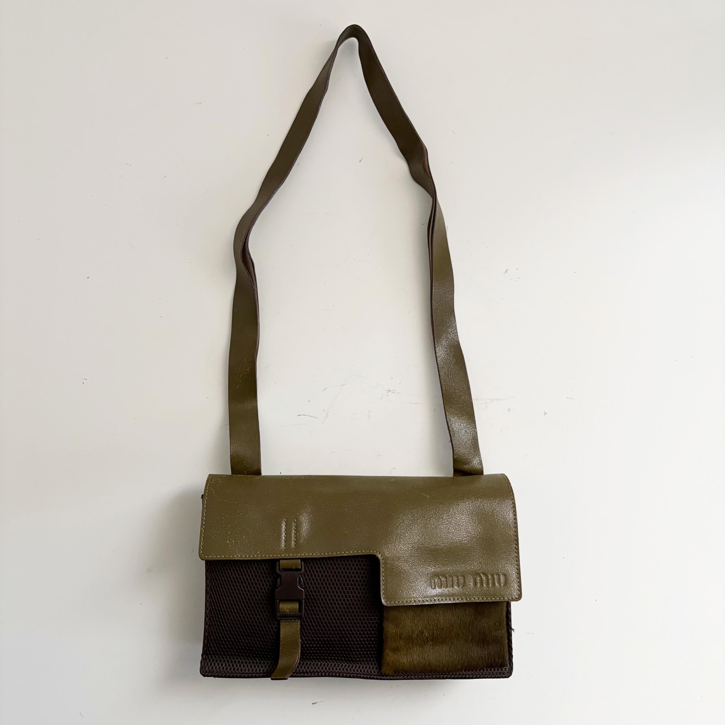 バッグ FW1999 MIU MIU DOCKING BODY BAG archive Miu Miu Archive FW 1999 Vintage Semi Shoulder Crossbody Bag - Etsy
