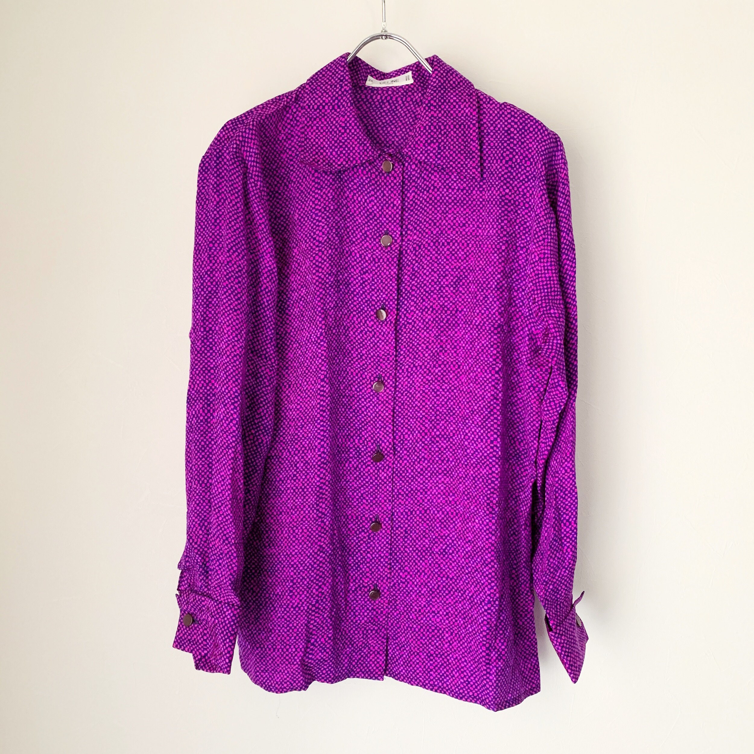トップス Vintage Celine blouse CELINE Vintage Shirt Blouse - Etsy