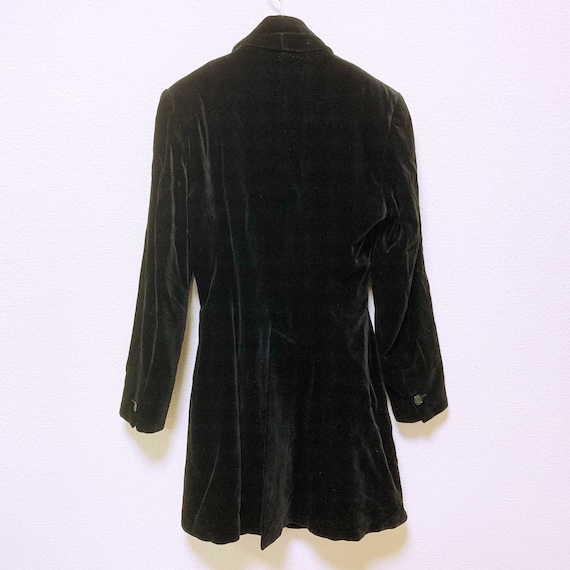 ALAIA Azzedine Alaia 80's vintage Velvet Hem Plea… - image 7