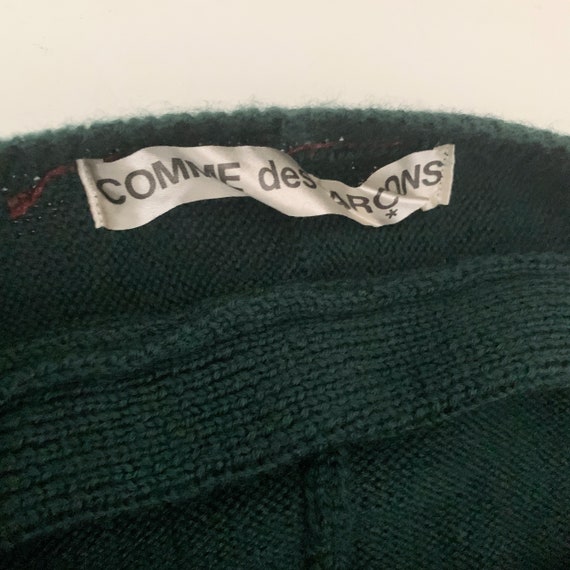 Comme Des Garcons 1996 Vintage Short Length Deformed Design Knit 