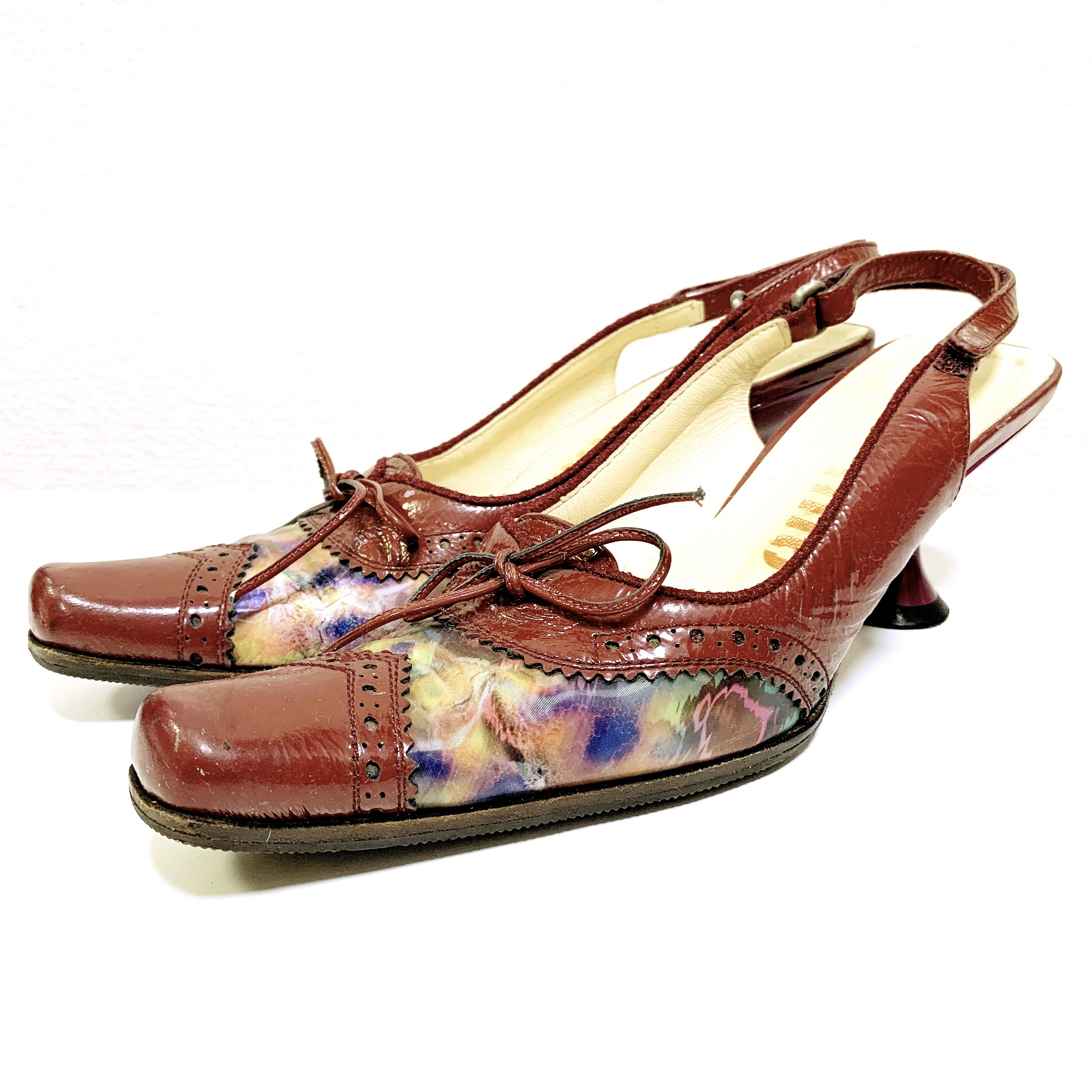店内全品ポイント2倍!! 1999s MIU MIU archive leather shoes