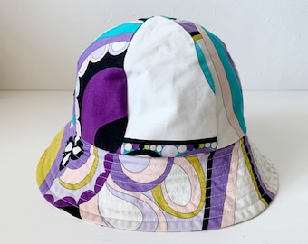 Vintage Y2K Emilio Pucci Pink Patterned Newsboy Flat Hat Cap - Etsy
