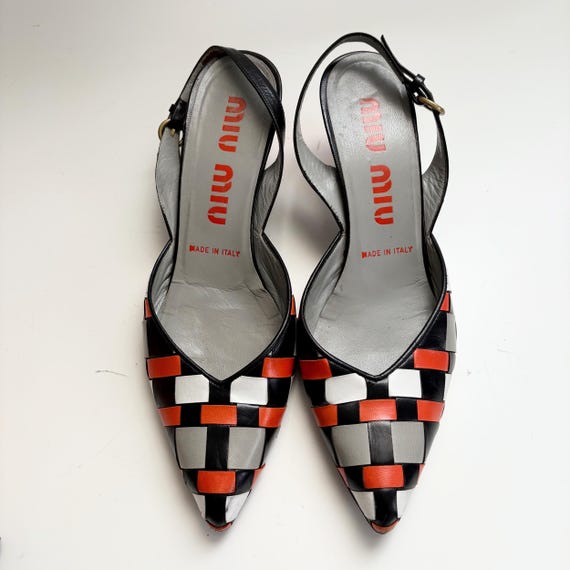 miu miu 2001 SS archive vintage Multi Braided lea… - image 5