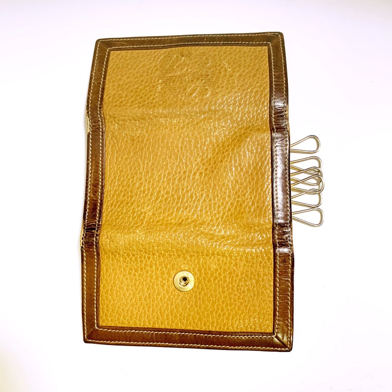 LOEWE Vintage Amazona Leather Key Case Etsy
