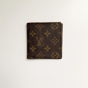 Porte-cartes en cuir Monogram vintage Louis Vuitton