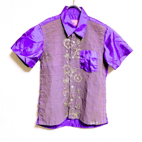 comme des garcons sequin shorts