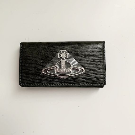 【送料&関税込】Vivienne Westwood Logo Patch Embossed Keyrin Dead Stock Vivienne Westwood New Article Orb Design Metal