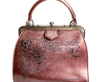 Jean Paul GAULTIER Vintage New Rose Metallic Handbag - Etsy Jean Paul GAULTIER Vintage New Rose Metallic Handbag - Etsy