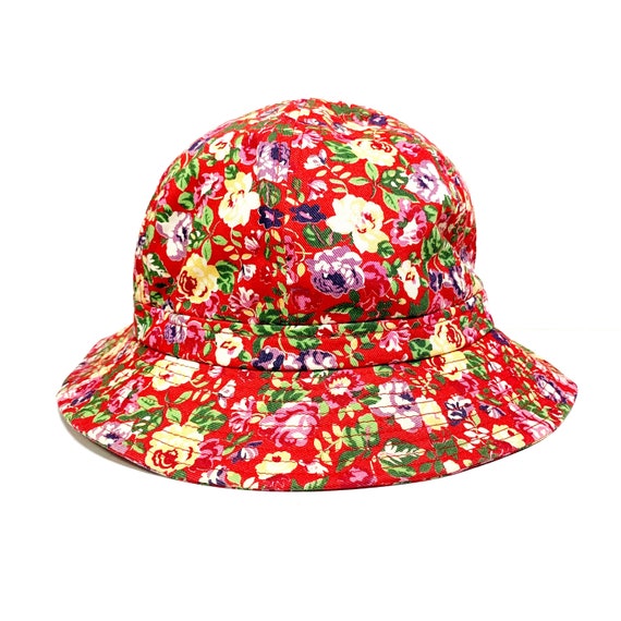 KENZO vintage Flower pattern cotton hat