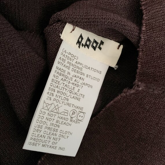 A-POC Issey Miyake Deformed Design Dot Mesh Knit Top - Etsy