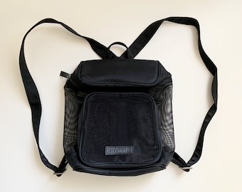 ISSEY MIYAKE mesh Black backpack