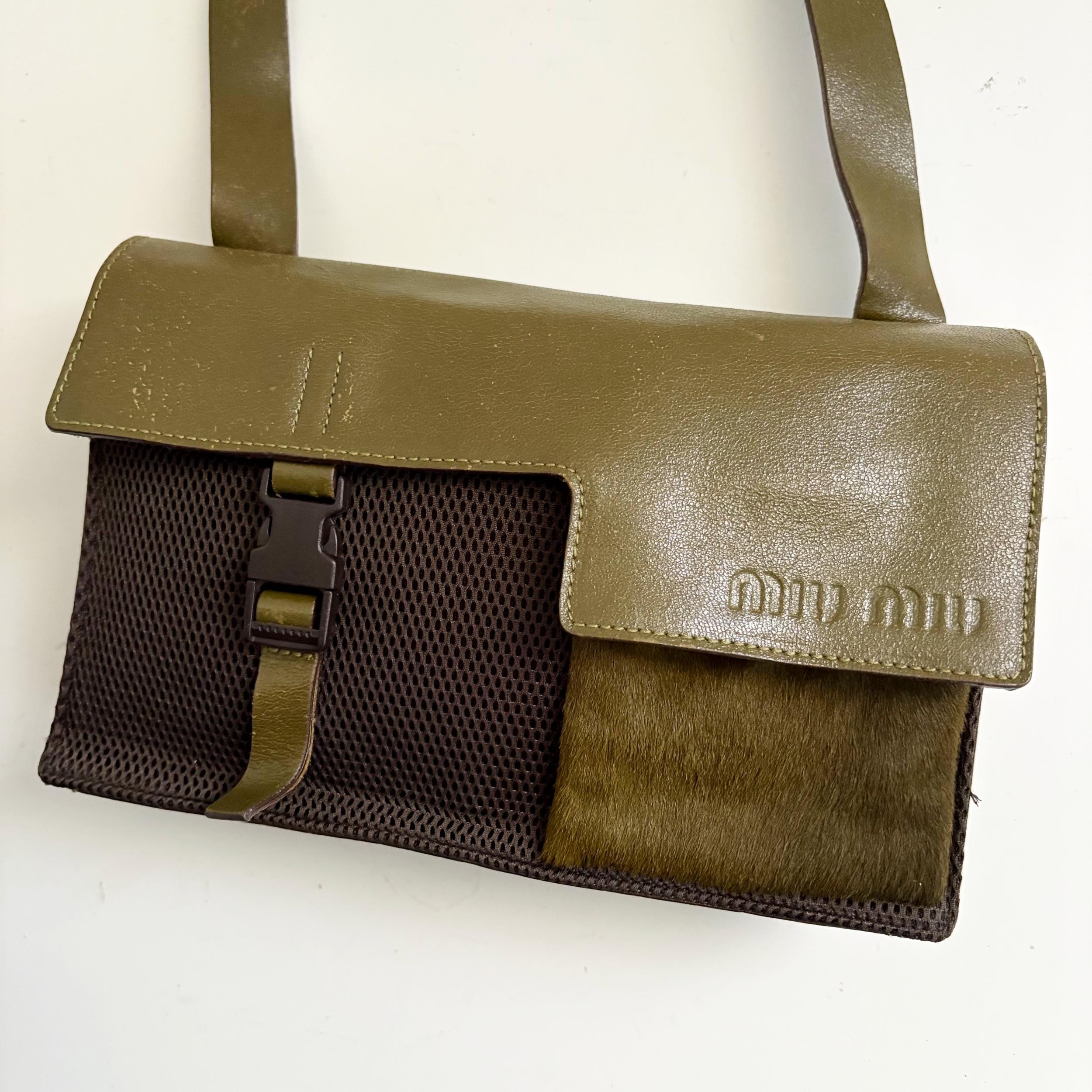 Miu Miu Archive FW 1999 Vintage Docking Shoulder Crossbody Bag - Etsy