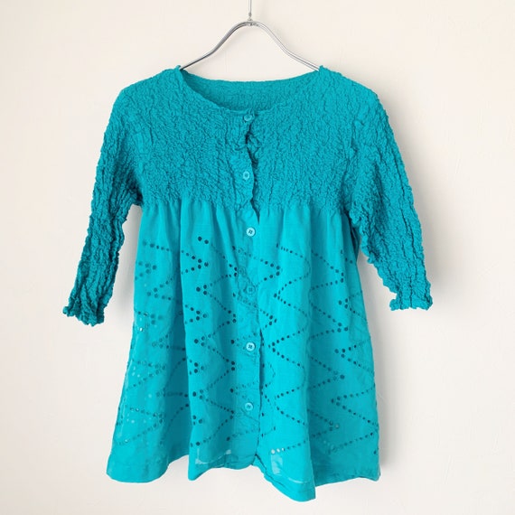 Me ISSEY MIYAKE Pleated Cutwork Lace Top - Etsy