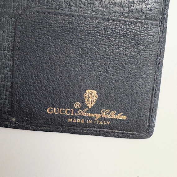 Gucci Vintage GG Logo Pattern Long Wallet Card Holder - Etsy