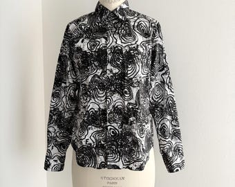 BLACK Comme des Garcons long sleeve shirt
