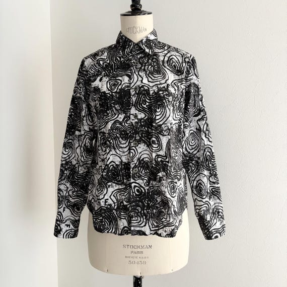 BLACK Comme Des Garcons Long Sleeve Shirt - Etsy