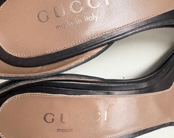 GUCCI vintage GG logo strap sandals - Etsy 日本