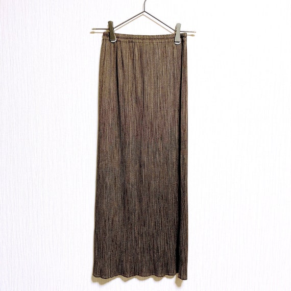 PLEATS PLEASE Issey Miyake Pleated long skirt
