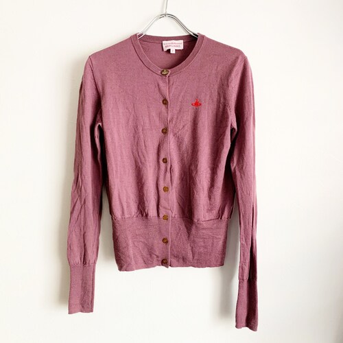 alchemistlip Vivienne Westwood Red Label Orb Embroidery Knit Cardigan