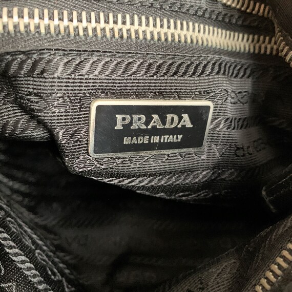 PRADA Flower python embroidery decoration Nylon B… - image 9