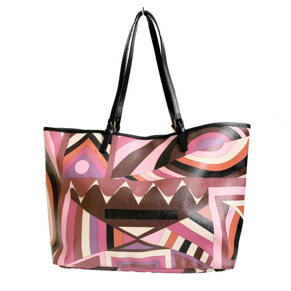 Emilio Pucci, Bags, Authentic Emilio Pucci Handbag Mini Tote Bag Used