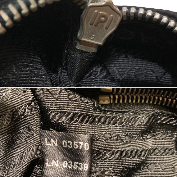 PRADA Flower python embroidery decoration Nylon B… - image 8