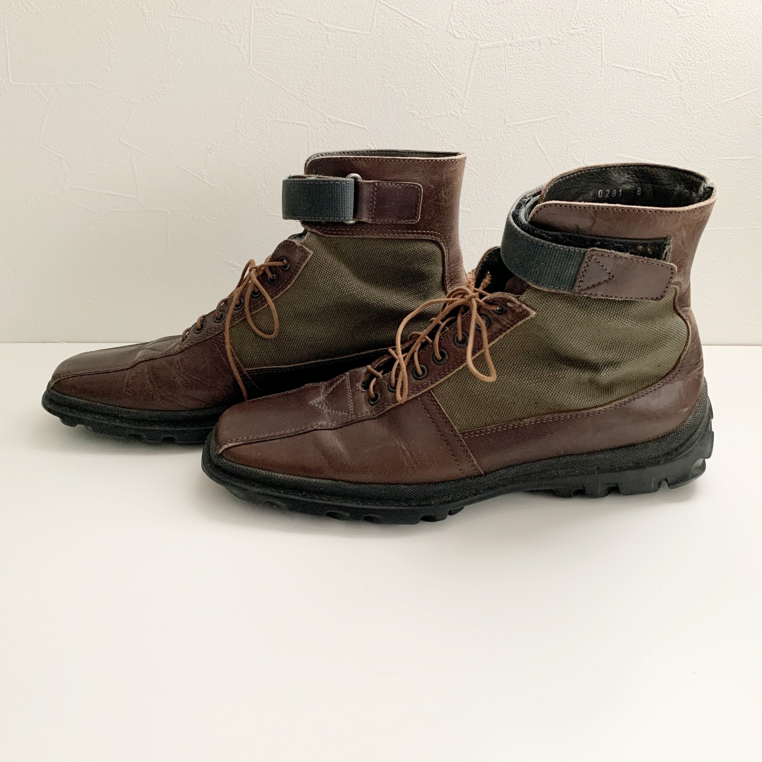 靴 90s miumiu archive Vibram rubber boots 90s miumiu archive Vibram rubber boots