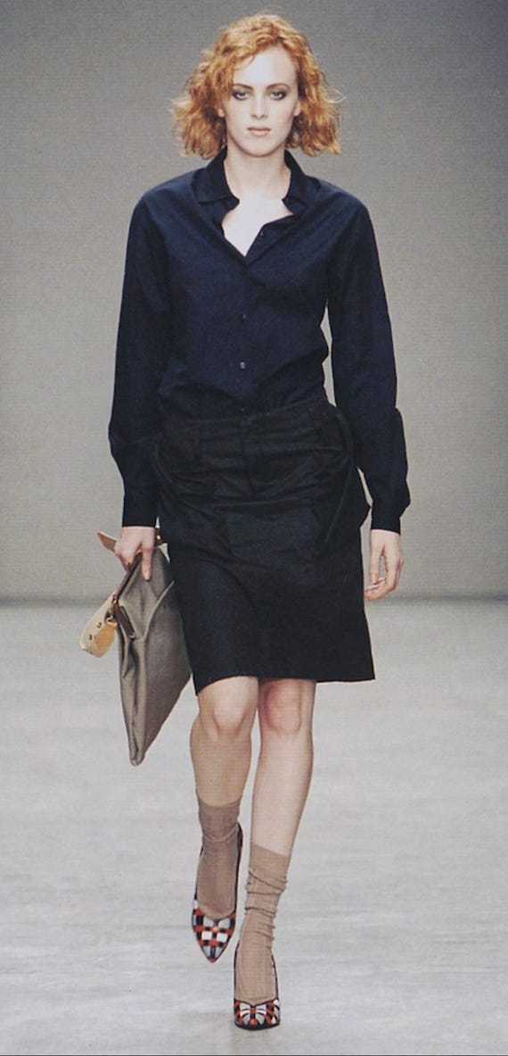 miu miu 2001 SS archive vintage Multi Braided lea… - image 2