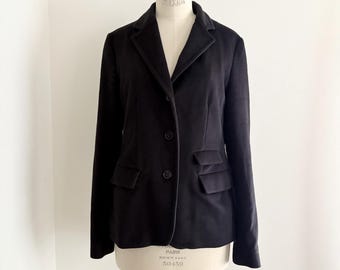 Vintage 90s Coat | Size M/L | Wool/angora | by Jill Sander - Etsy