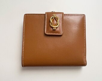 FENDI ZUCCA柄CARD COIN CASE FENDI Zucca Pattern Coin Case Brown Scratches Present Wallet