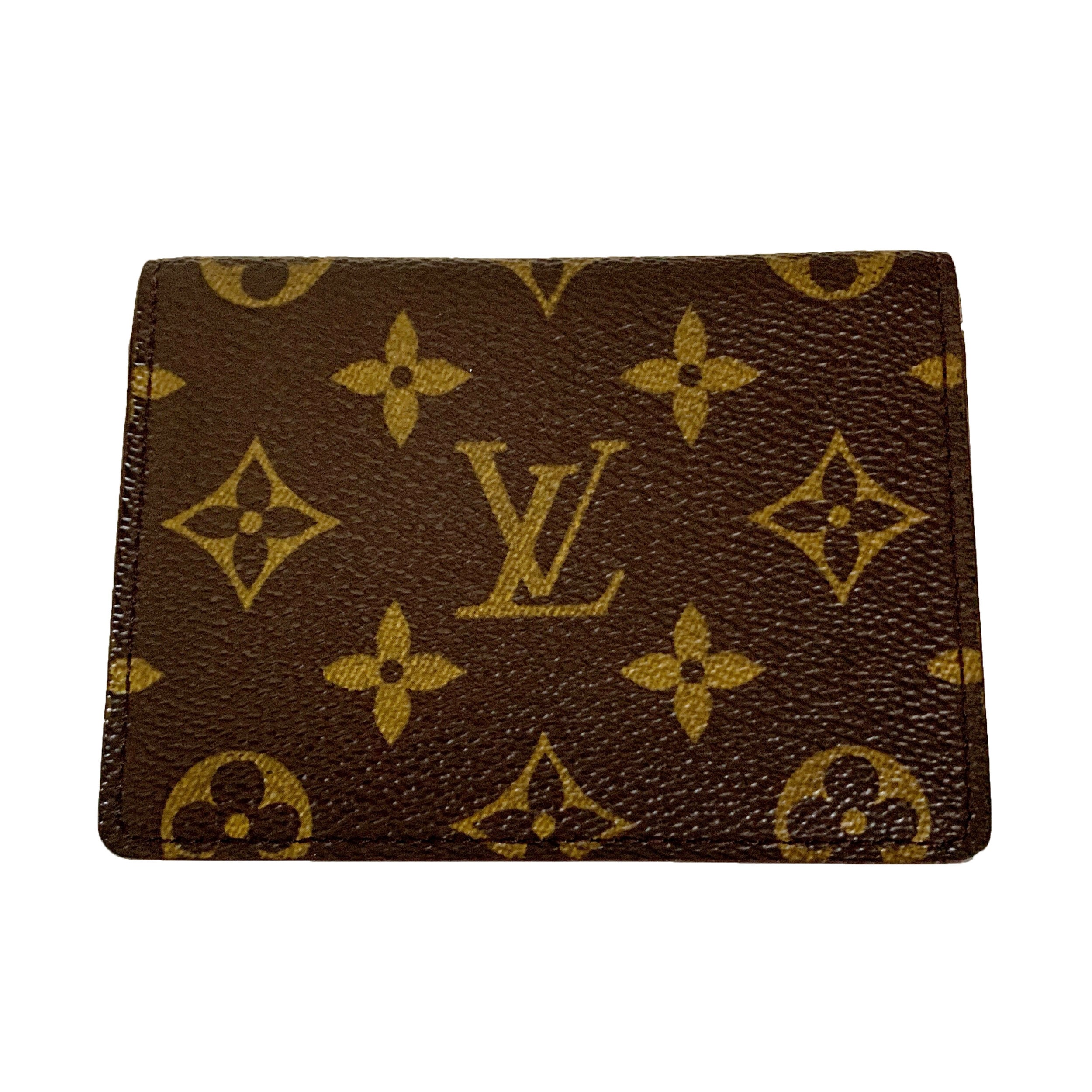 Louis Vuitton LV Malletier Monogram White Leather Key Chain
